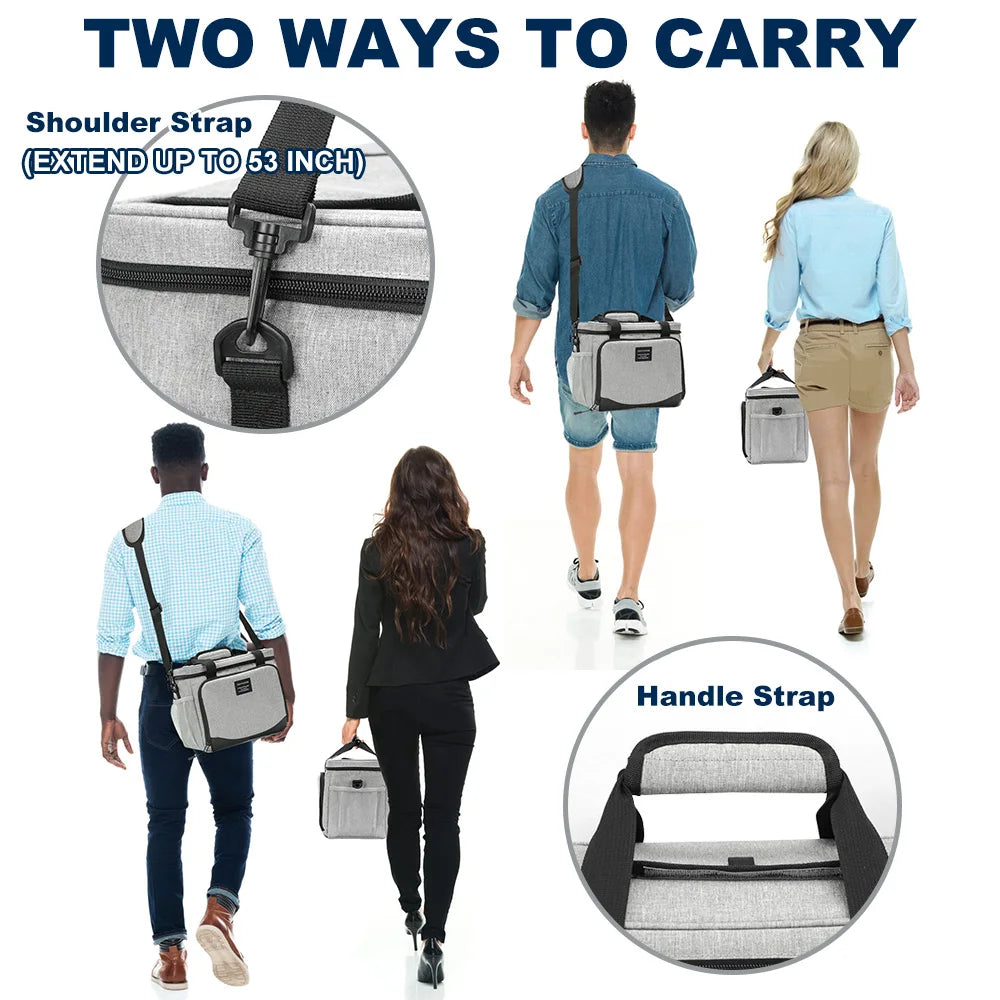 13L Thermal Bag Lunch Box for Work Picnic Bag Car Bolsa Refrigerator Portable Cooler Bag Food Backpack