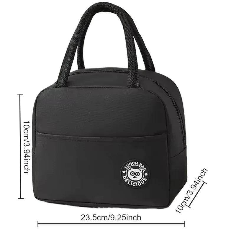 1Pcs Portable Cooler Bag Ice Pack Lunch Box Insulation Package Insulated Thermal Food Picnic Bag Pouch for Kid Children Bag Gift