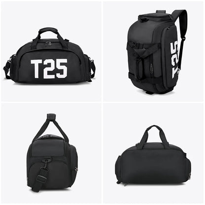 Customized Logo Fitness Bag Football Backpack Swimming Taekwondo Waterproof Backpack Luggage Bag Printed Pattern