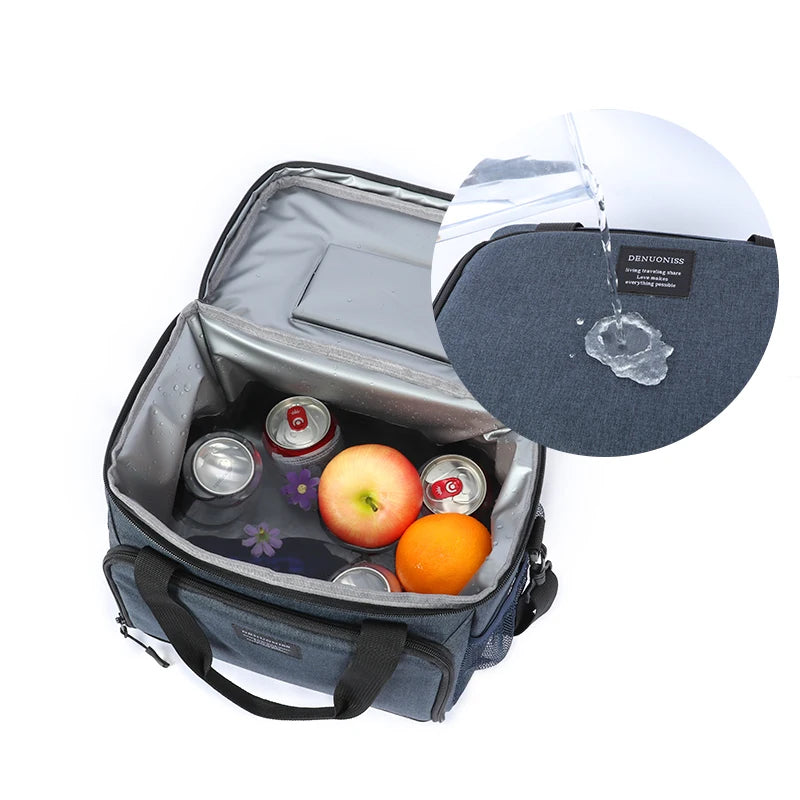 13L Thermal Bag Lunch Box for Work Picnic Bag Car Bolsa Refrigerator Portable Cooler Bag Food Backpack